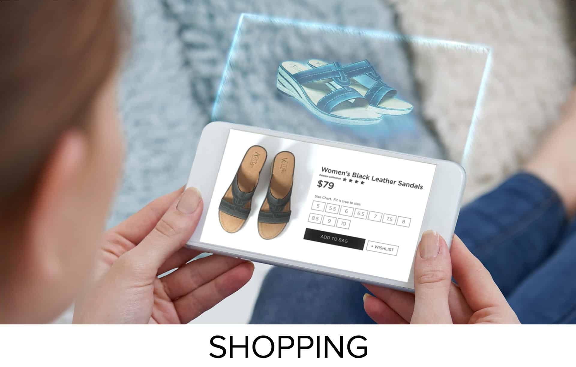 Online Shopping Hologram using IKIN's RYZ technology