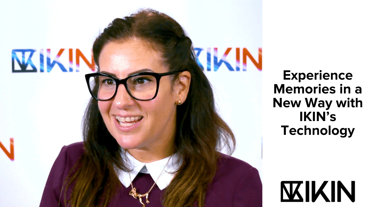 Woman talking about IKIN ARC's technology