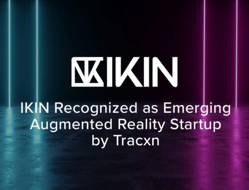 IKIN Recognized as Emerging Augmented Reality Startup  by Tracxn